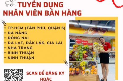 NHÂN VIÊN BÁN HÀNG WINMART+